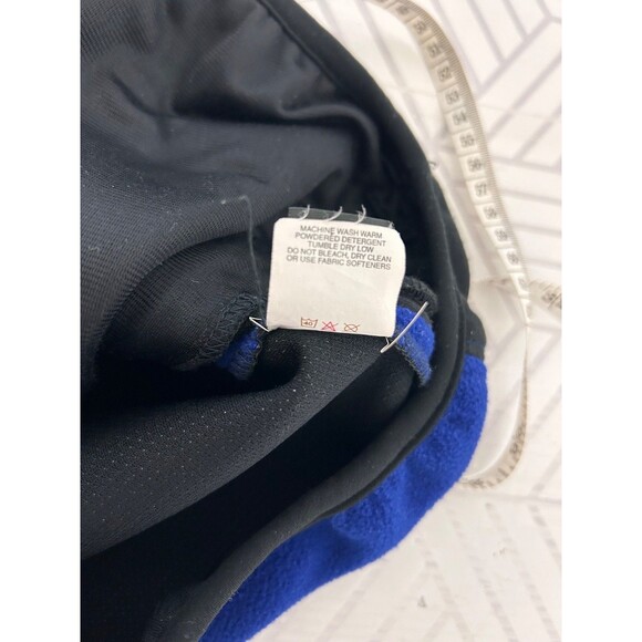 VTG 90s Men's Size Small Marmot WINDSTOPPER Fleece Vest Blue Gorecore i - Picture 8 of 11